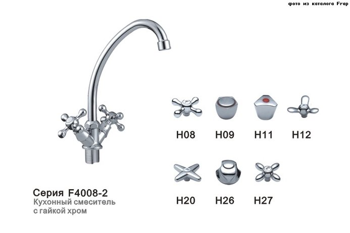 F4008 смеситель frap для кухни