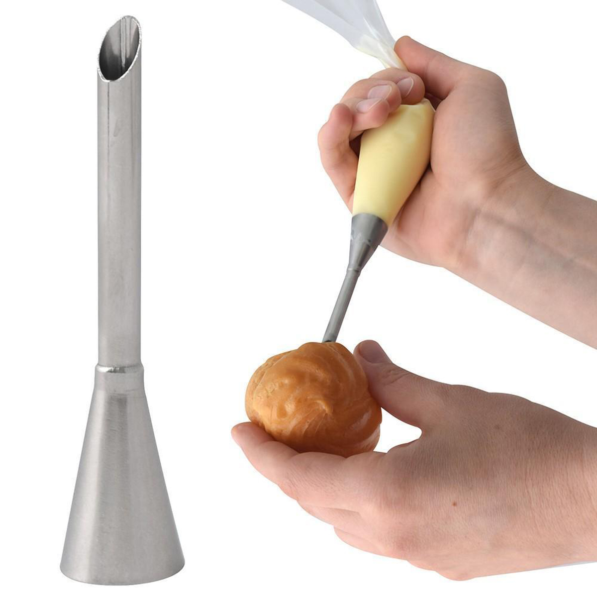 кондитерские насадки для эклеров. насадка 865. насадка для эклеров диаметр. насадка для профитролей. Ateco кондитерские насадки.